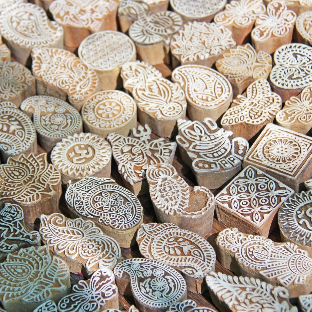 Textilstempel & Nandi