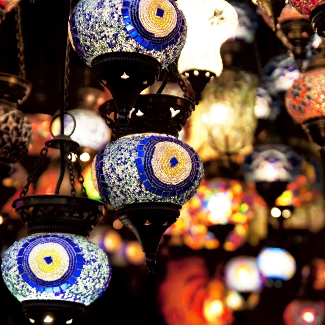 Mosaiklampen