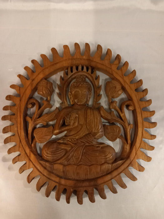 Wand Paneel  Buddha