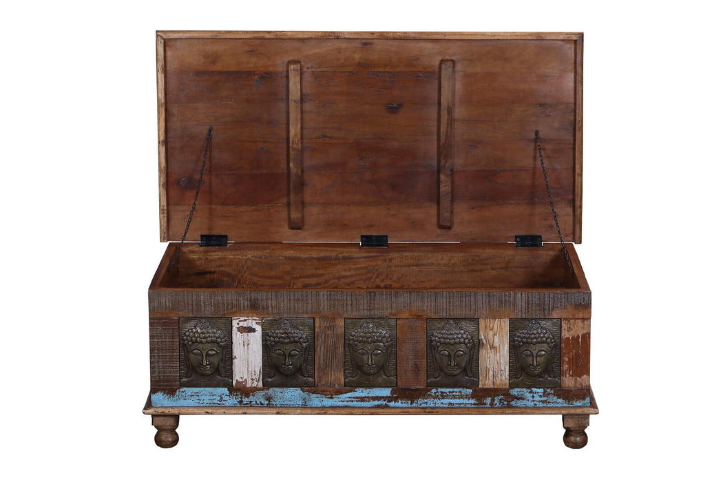 Indische Couchtisch Truhe
