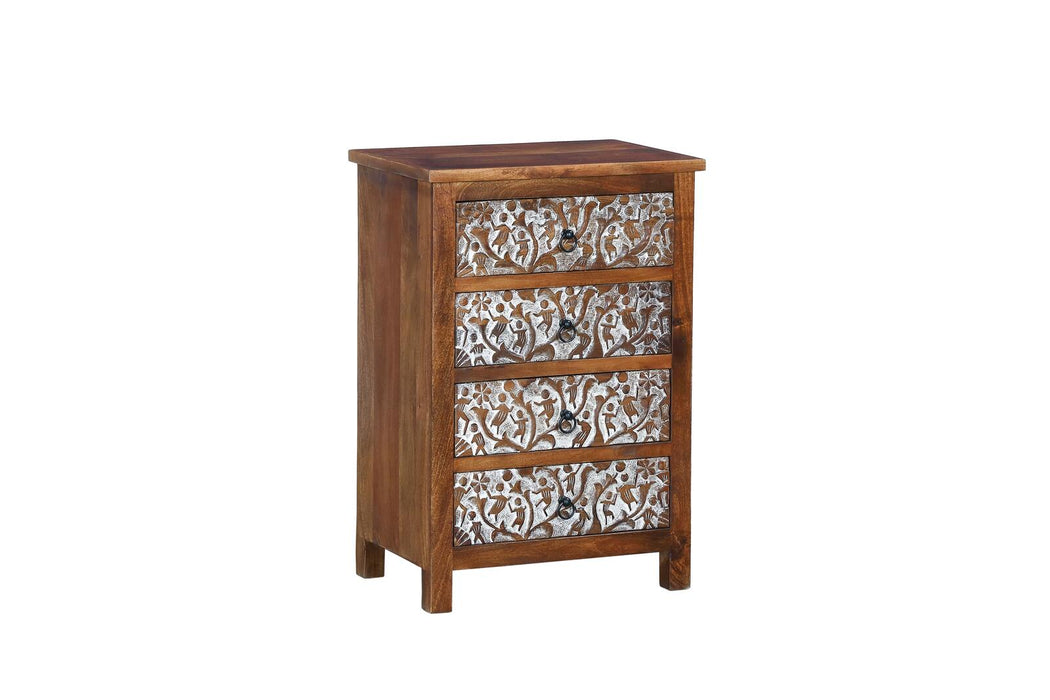 Indisches Sideboard mit Musterung