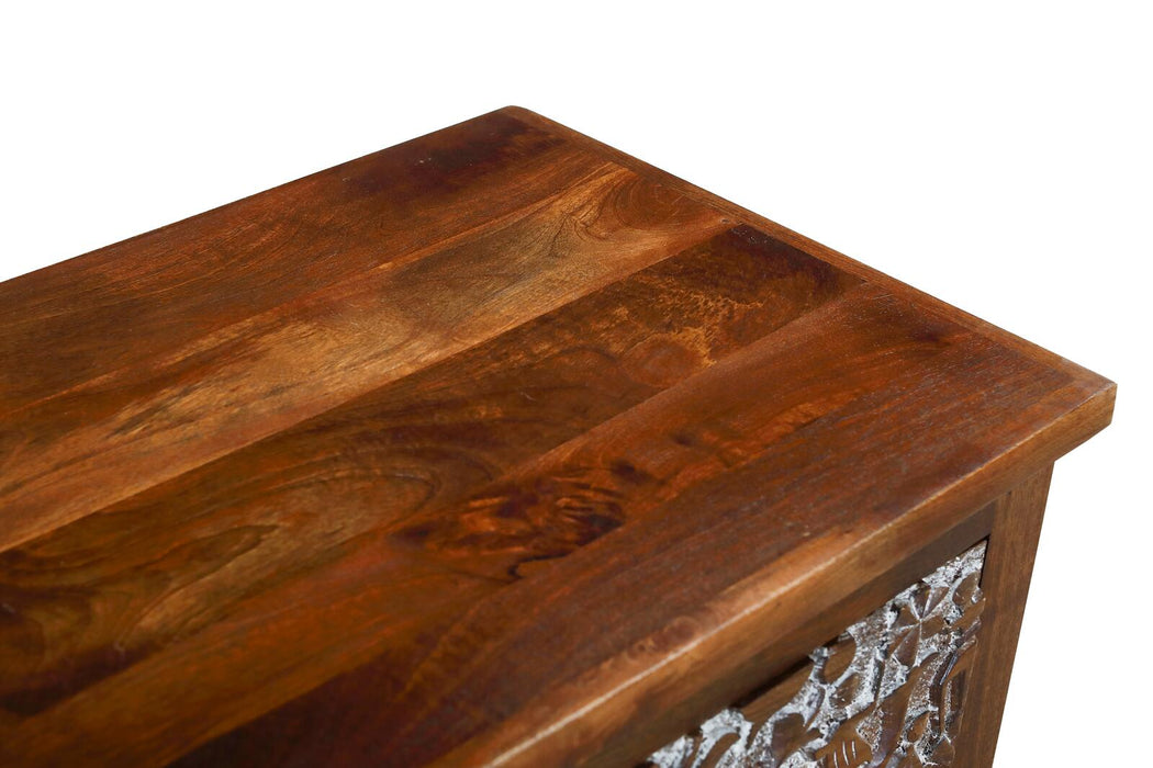 Indisches Sideboard mit Musterung