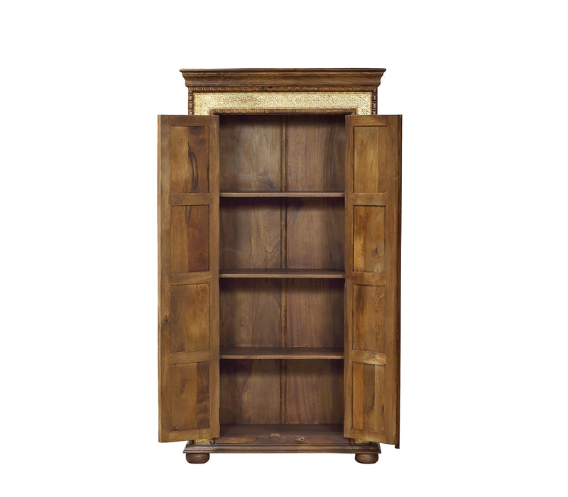 Elefanten Messing Schrank Sheesham