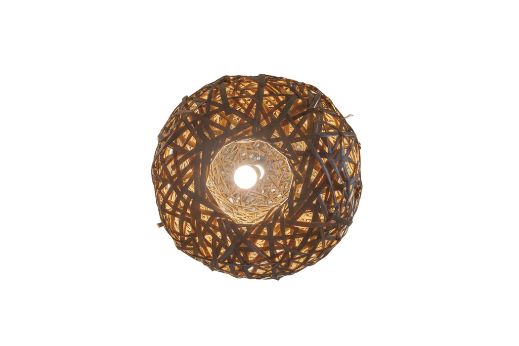 Bambus Lampe