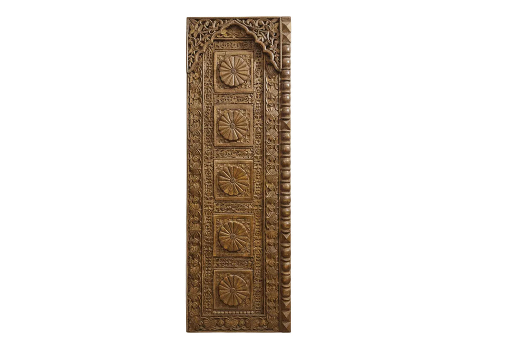 Türpanel aus Teakholz