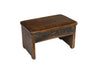 Massivholz Hocker/Beistelltisch aus Indien