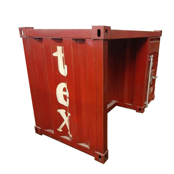 Container Schreibtisch Rot