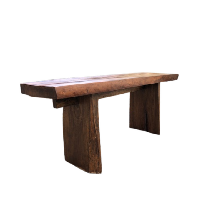 Massiver Tisch aus Suar wood