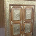 Indischer Messing Schrank Detail