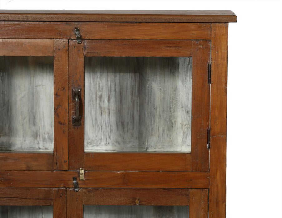 Indischer Vitrinen Schrank