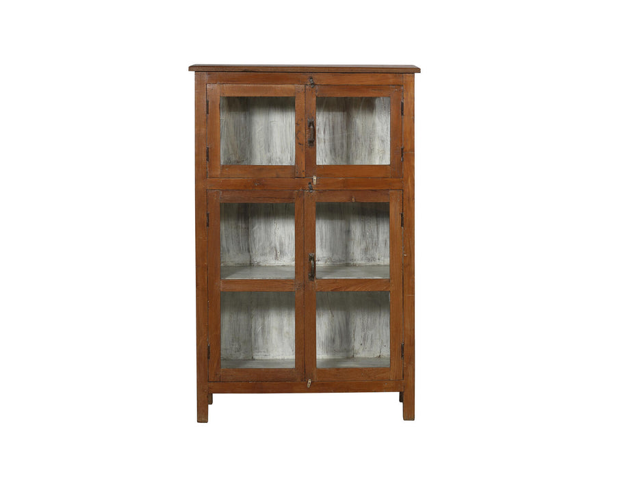 Indischer Vitrinen Schrank