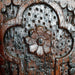 Säule aus Nordpakistan - Detail
