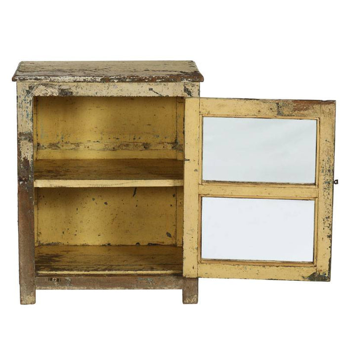 Shabby Vitrinen Schrank im Vintage Look
