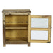 Shabby Vitrinen Schrank im Vintage Look