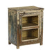 Shabby Vitrinen Schrank im Vintage Look