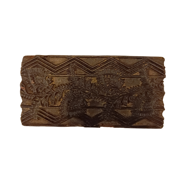 Indischer Textilstempel aus Holz