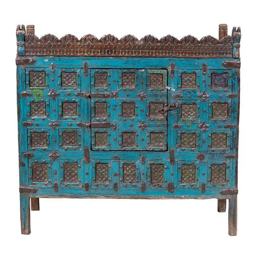Blaue Damchyia - Box aus Indien