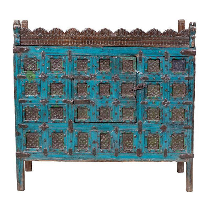 Blaue Damchyia - Box aus Indien