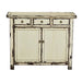 Chinesisches Sideboard, weiss