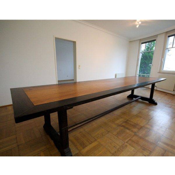 Großer Mahagoni Klostertisch