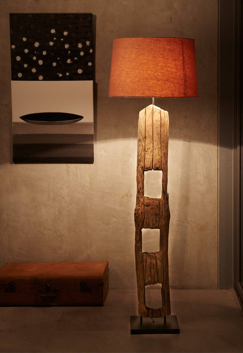 Schwemmholz Stehlampe aus Thailand